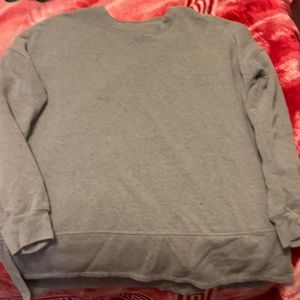 Oversize gray sweater